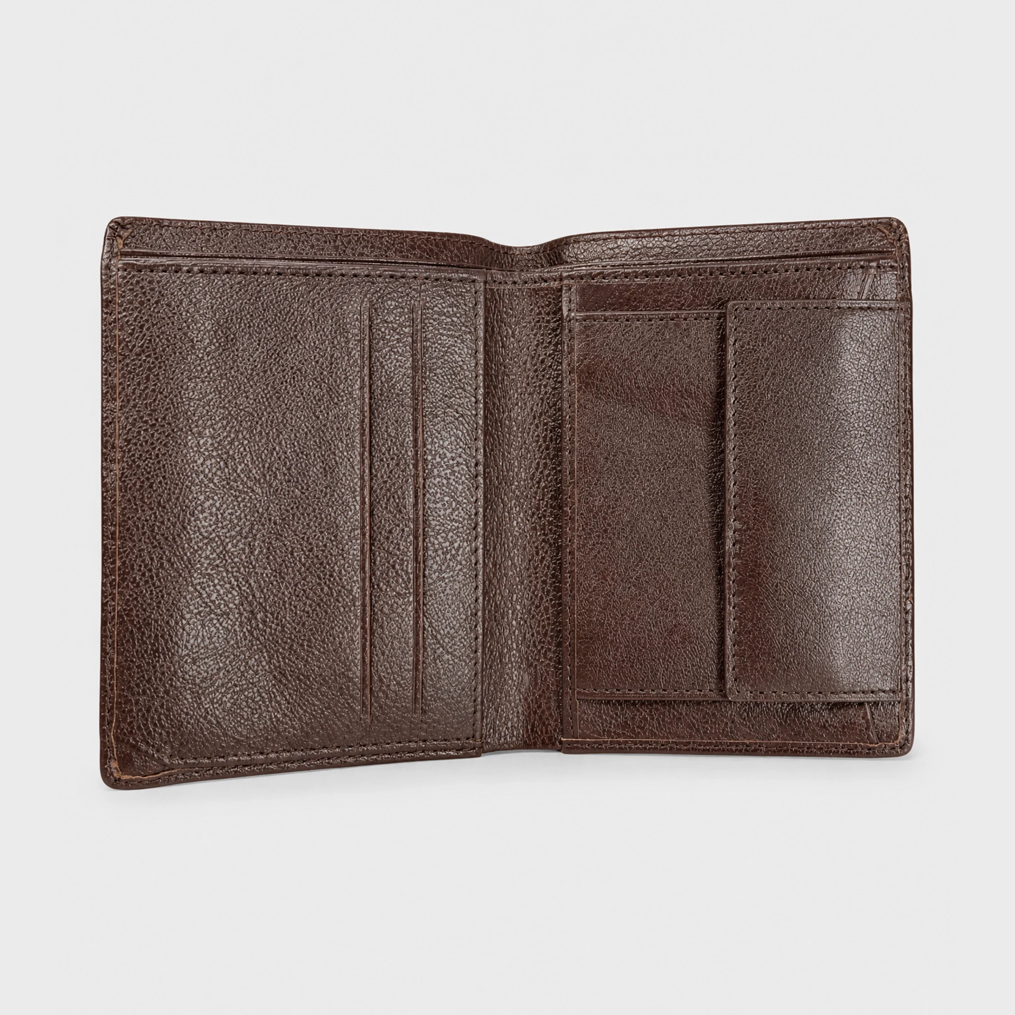 Kellon Bifold Leather Wallet Chocolate - DWK101C